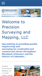 Mobile Screenshot of precisionsurveys.us