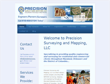 Tablet Screenshot of precisionsurveys.us